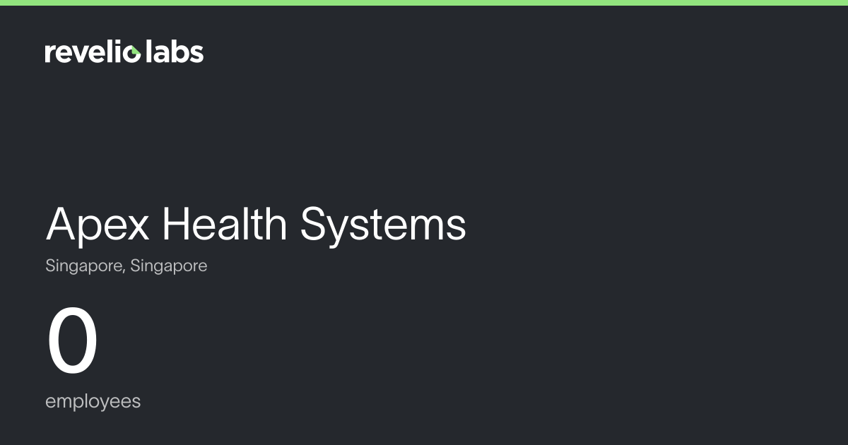 Apex Health Systems Number of Employees 2026 | Employee Count ...