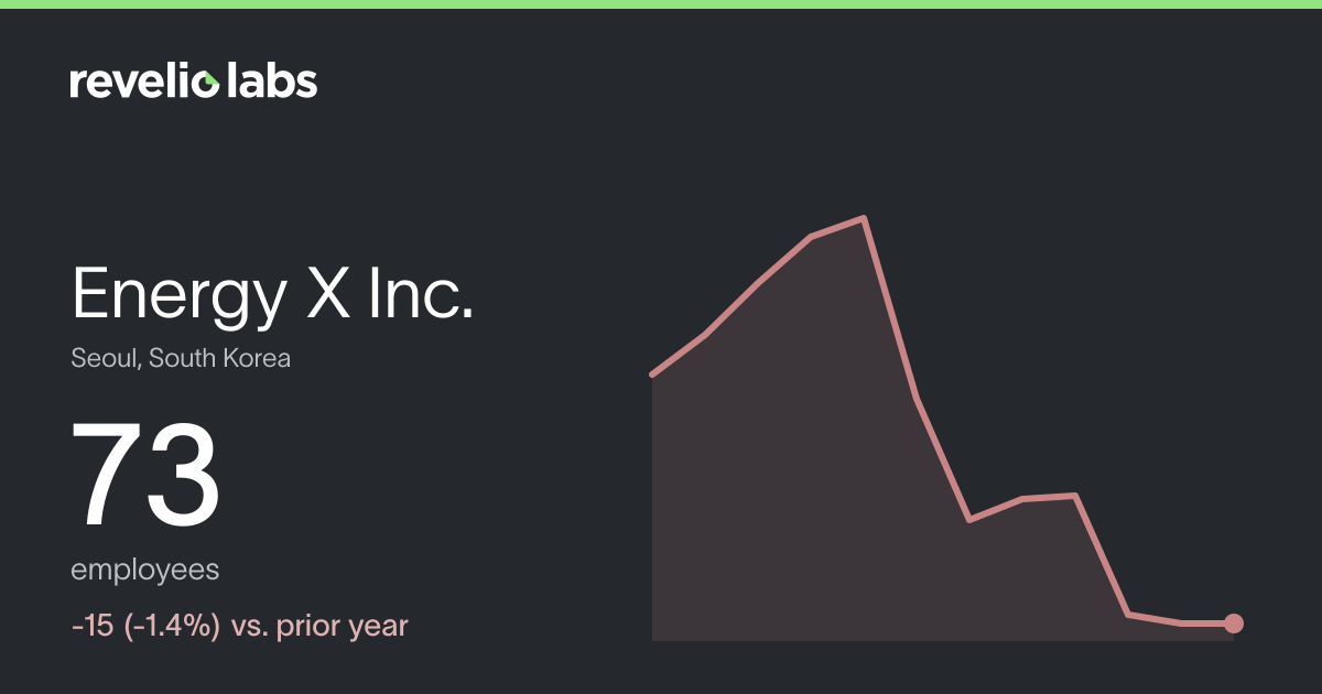 Energy X Inc. Number of Employees 2026 | Employee Count & Headcount ...