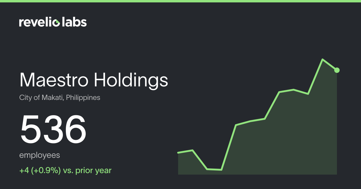 Maestro Holdings Number of Employees 2026 | Employee Count & Headcount ...